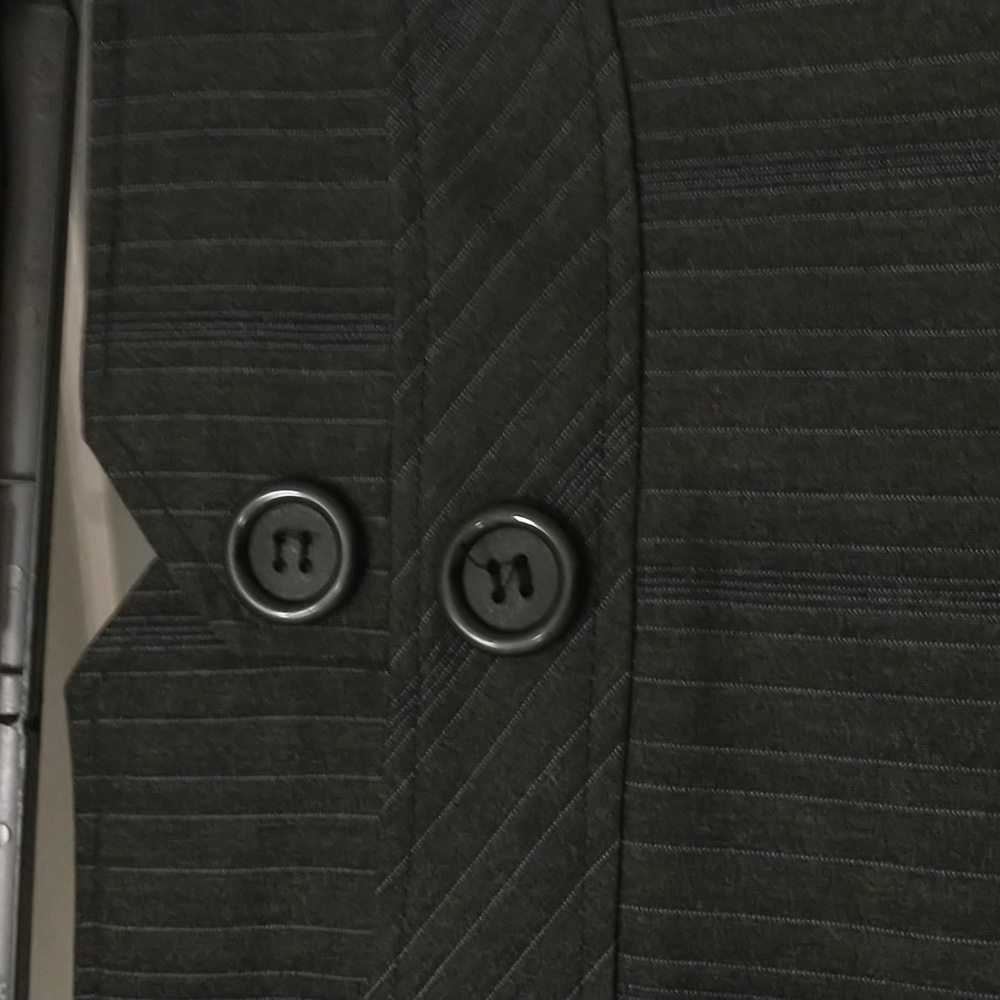 Joe Benbasset Grey Pinstripe Skirt size 9 - Picture 3 of 7